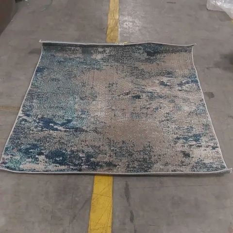 QUALITY MASARDIS ABSTRACT AREA RUG - 122 x 122cm