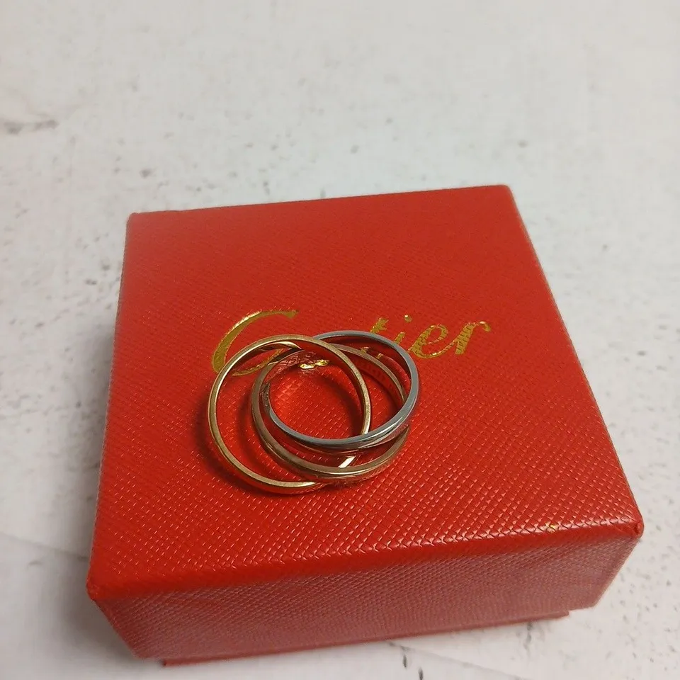 CARTIER RING – MULTI-TONE BANDS 