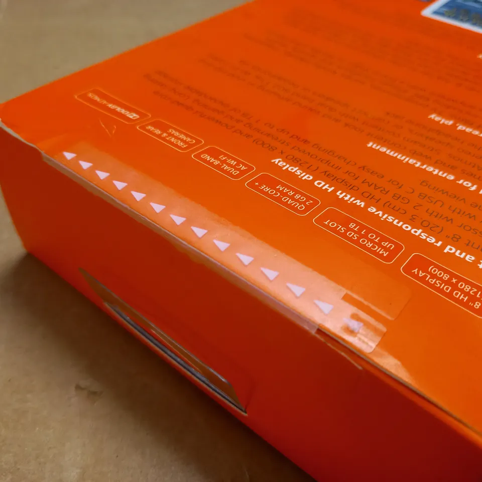 SEALED AMAZON FIRE HD 8 WITH ALEXA - 32GB BLACK