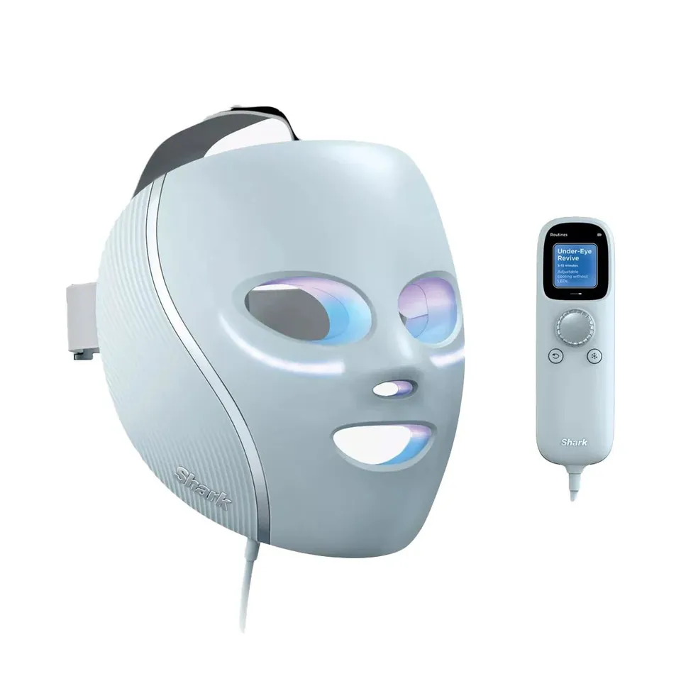 SHARK CRYO GLOW UNDER-EYE COOLING LED ANT-AGING MASK WITH CHARGING STAND