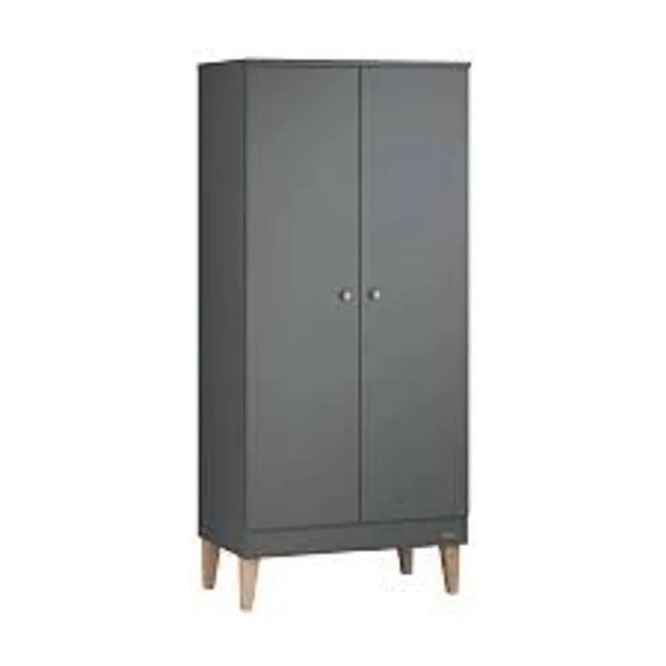 BOXED SALUZZO GRAPHITE WARDROBE - 3 BOXES