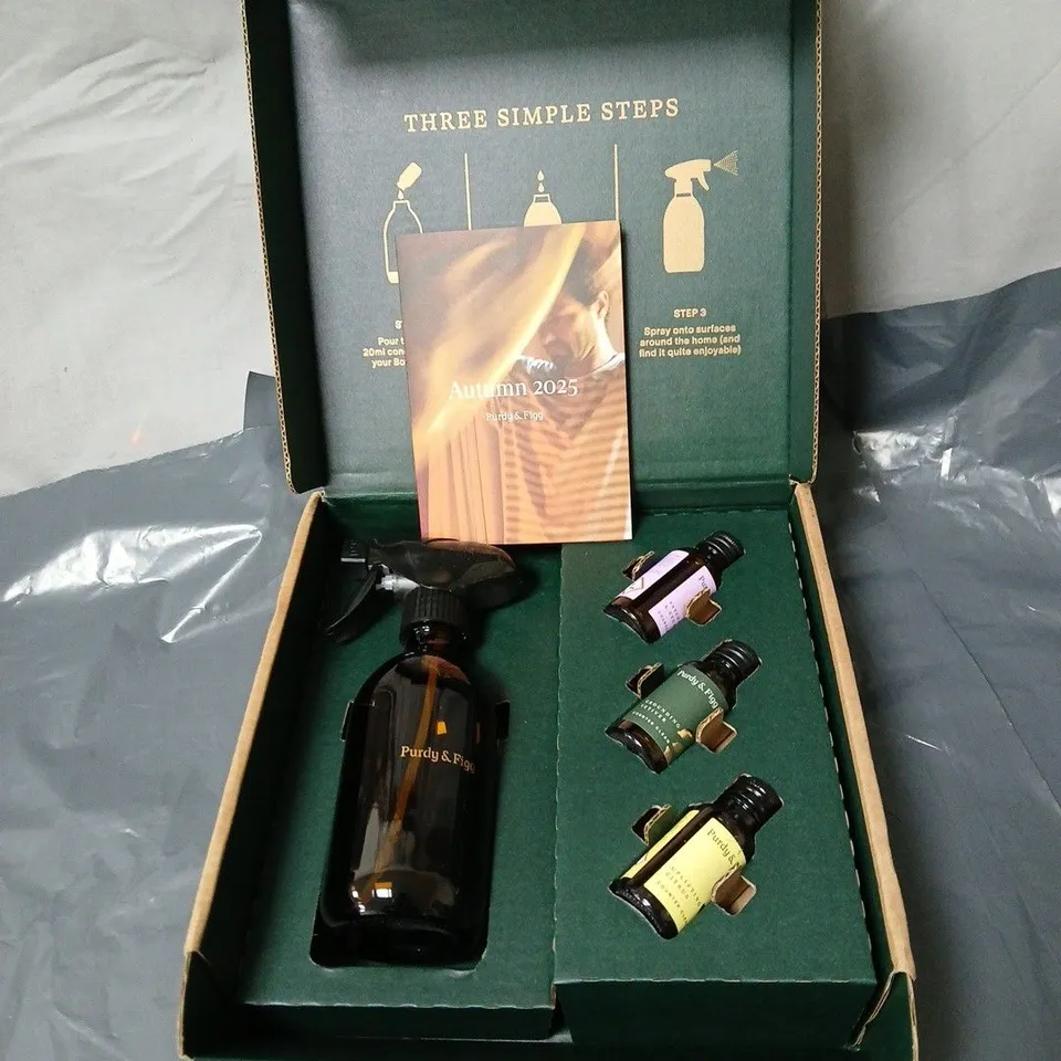 PURDY & FIGG CLEANING KIT – THREE SIMPLE STEPS