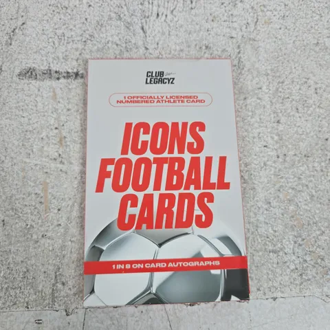 ICONS FOOTBALL CARDS – CLUB LEGACY