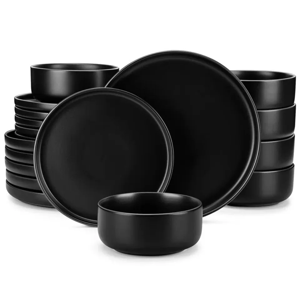 BOXED VANCASSO 18-PIECE STONEWARE DINNER SET (1 BOX)