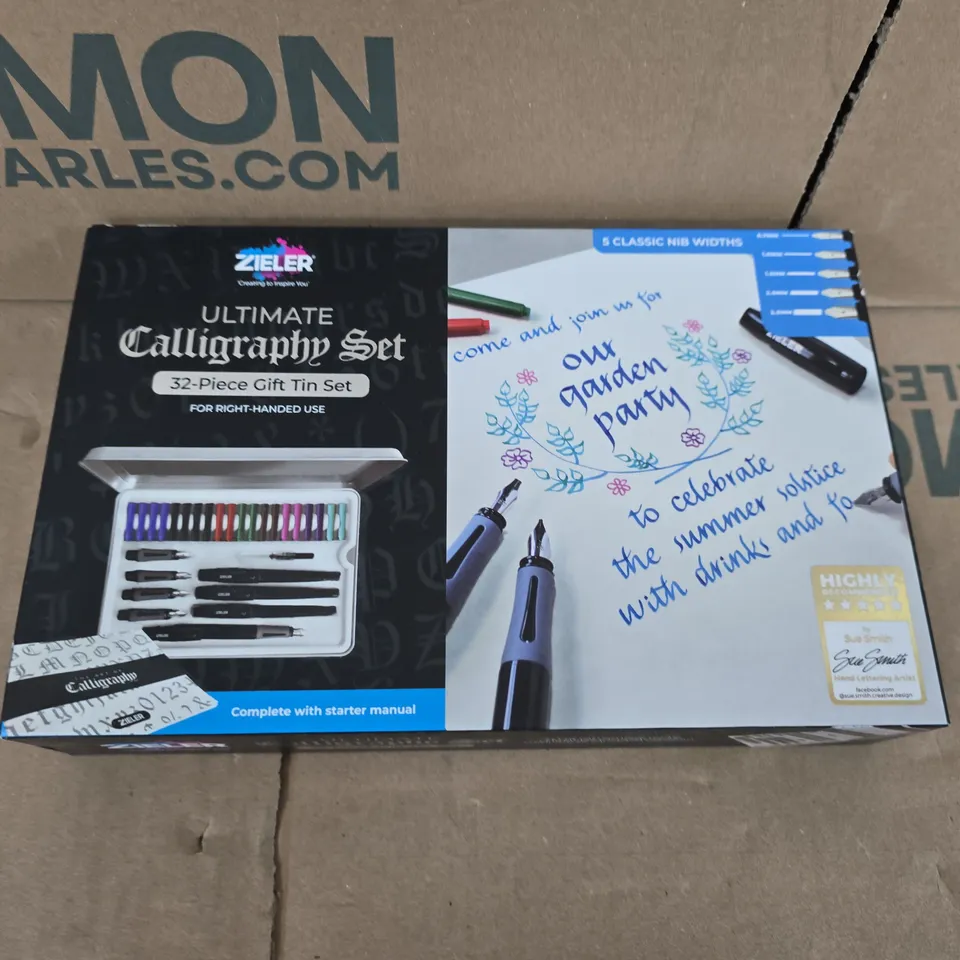 ZIELER ULTIMATE CALLIGRAPHY SET - 32-PIECE GIFT TIN