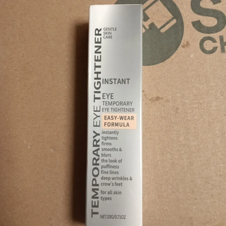 TOTE OF APPROXIMATELY 20 SEALED GENTLE SKIN CARE INSTANT EYE TIGHTENERS – 20G PER PACK