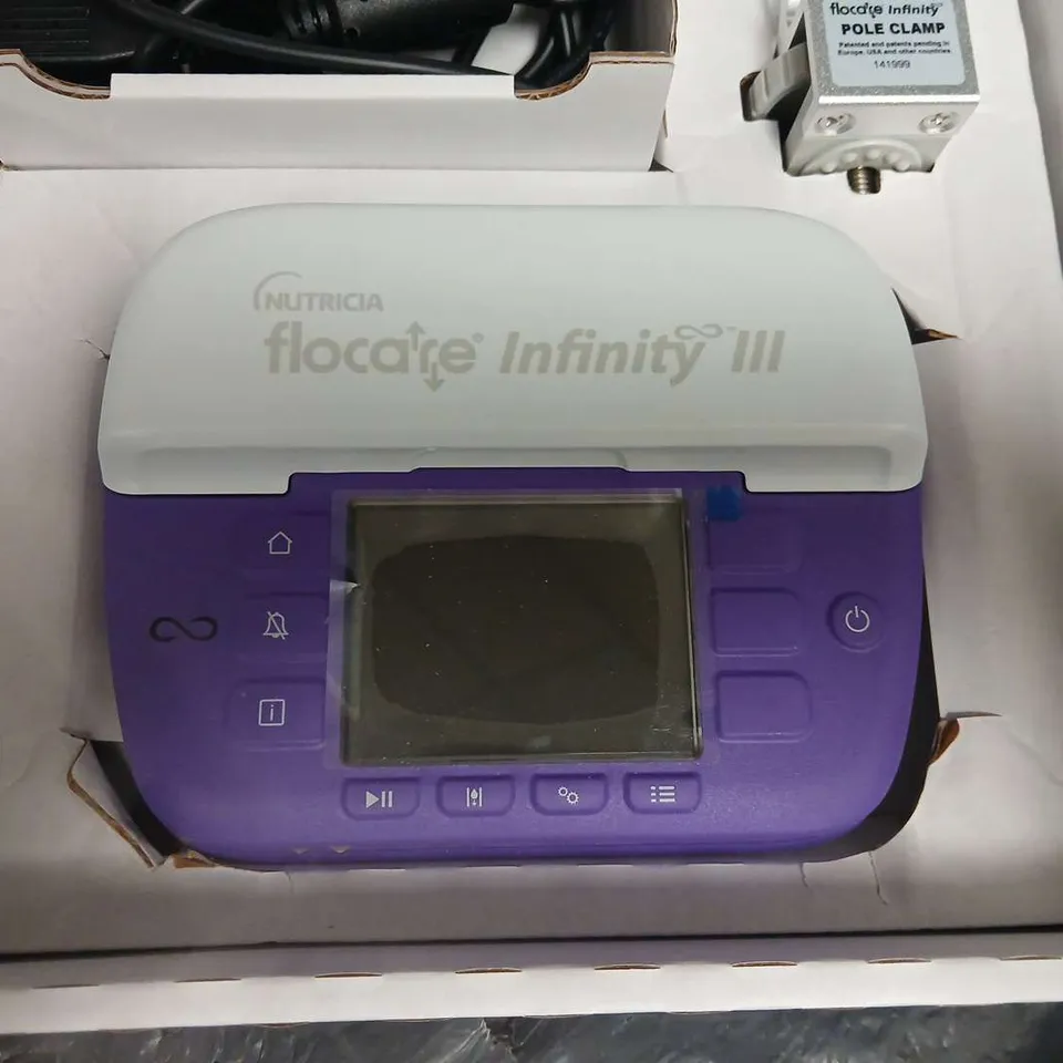 NUTRICIA FLOCARE INFINITY III ENTERAL FEEDING PUMP – BOXED
