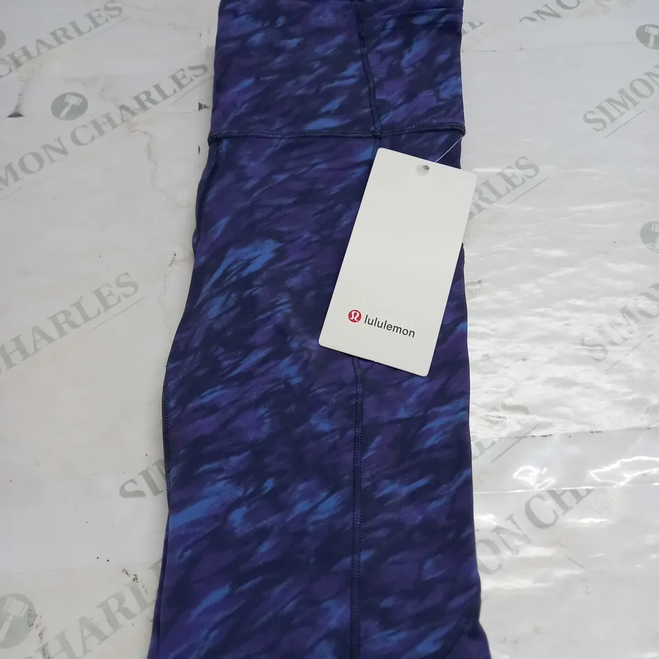 LULULEMON TRAINING LEGGINGS SIZE 4