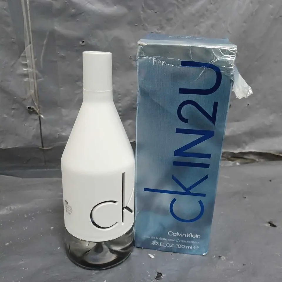 BOXED CALVIN KLEIN CKIN2U EAU DE TOILETTE 100ML RRP £50