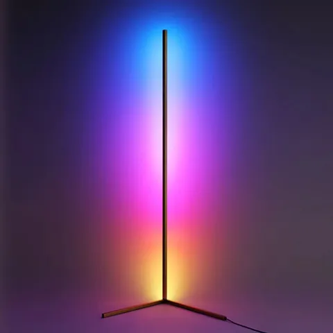 BOXED BLINA 140CM BLACK LED NOVELTY FLOOR LAMP
