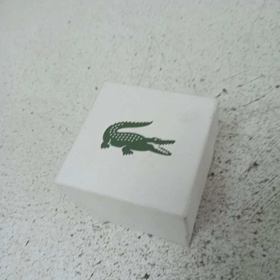 LACOSTE WHITE WRISTWATCH – BOXED