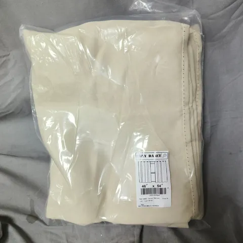 PONY DANCE THERMAL CURTAINS - EYELET – BEIGE, 46IN X 54IN