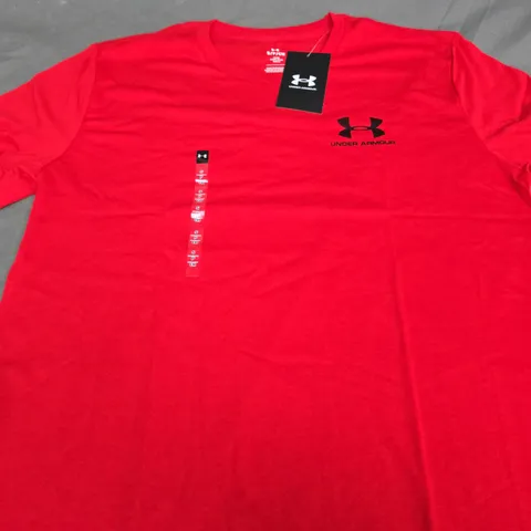 UNDER ARMOUR LOGO T-SHIRT SIZE S