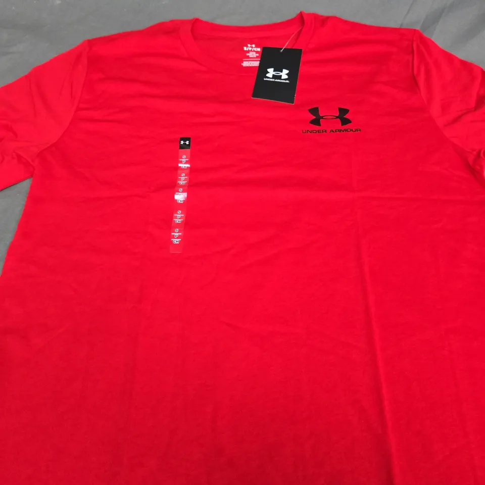 UNDER ARMOUR LOGO T-SHIRT SIZE S