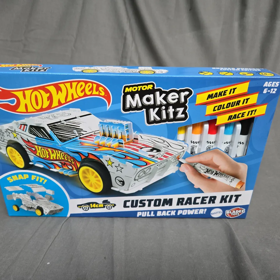 HOT WHEELS - MOTOR MAKER KITZ - CUSTOM RACER KIT