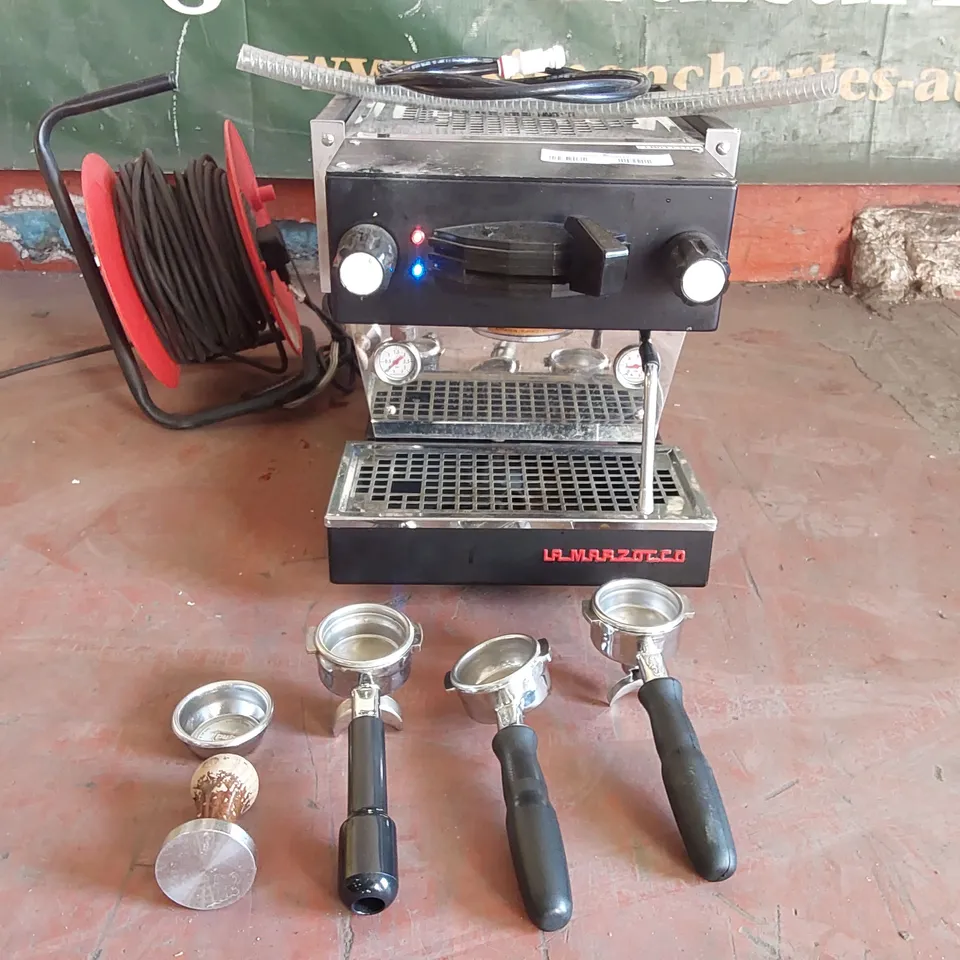 LA MARZOCCO LM011378 LINEA MINI COFFEE MACHINE WITH ACCESSORIES 