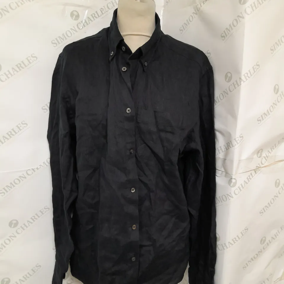 MANGO SHIRT IN BLACK SIZE S