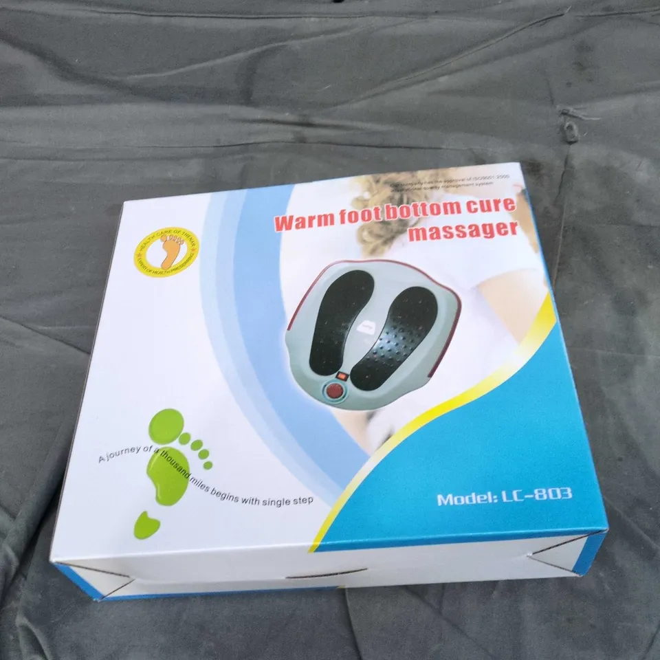 LC-803 WARM FOOT MASSAGER – BOXED
