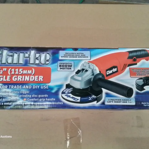 CLARKE 4 1/2" (115MM) ANGLE GRINDER