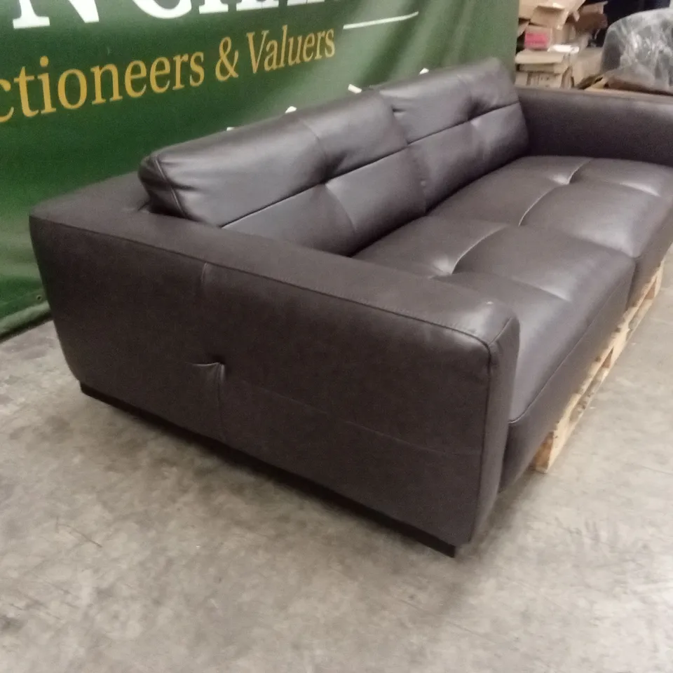 DANETTI COLTON LEATHER 2 SEATER SOFA RRP £1999