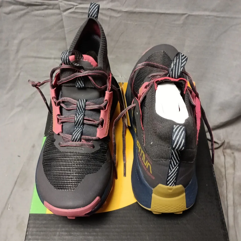 BOXED LA SPORTIVA PRODIGIO HIKE W GTX WOMEN'S HIKING SHOES – ONYX ROSE BAY, UK 3.5 (EU 36)