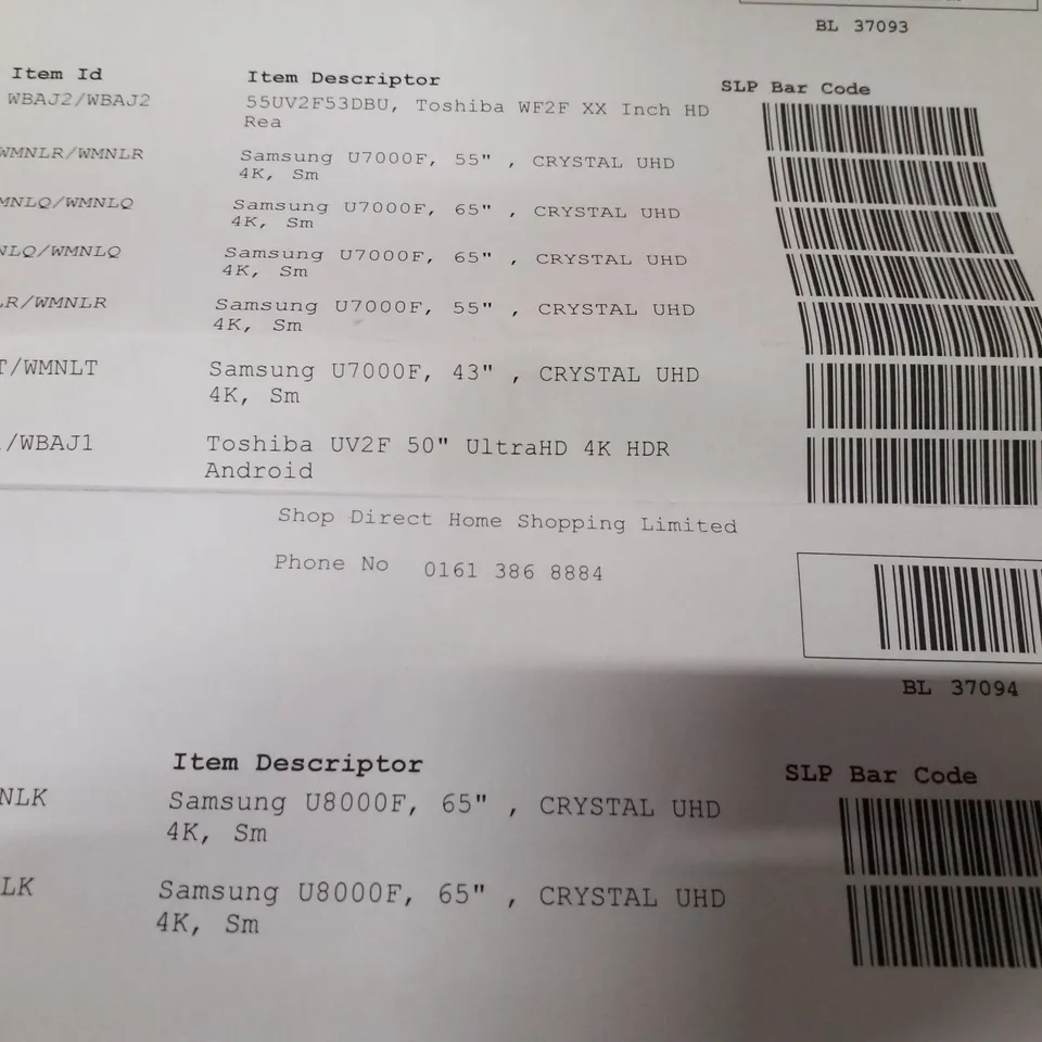 PALLET CONTAINING APPROXIMATELY 9 ASSORTED DAMAGED TVS