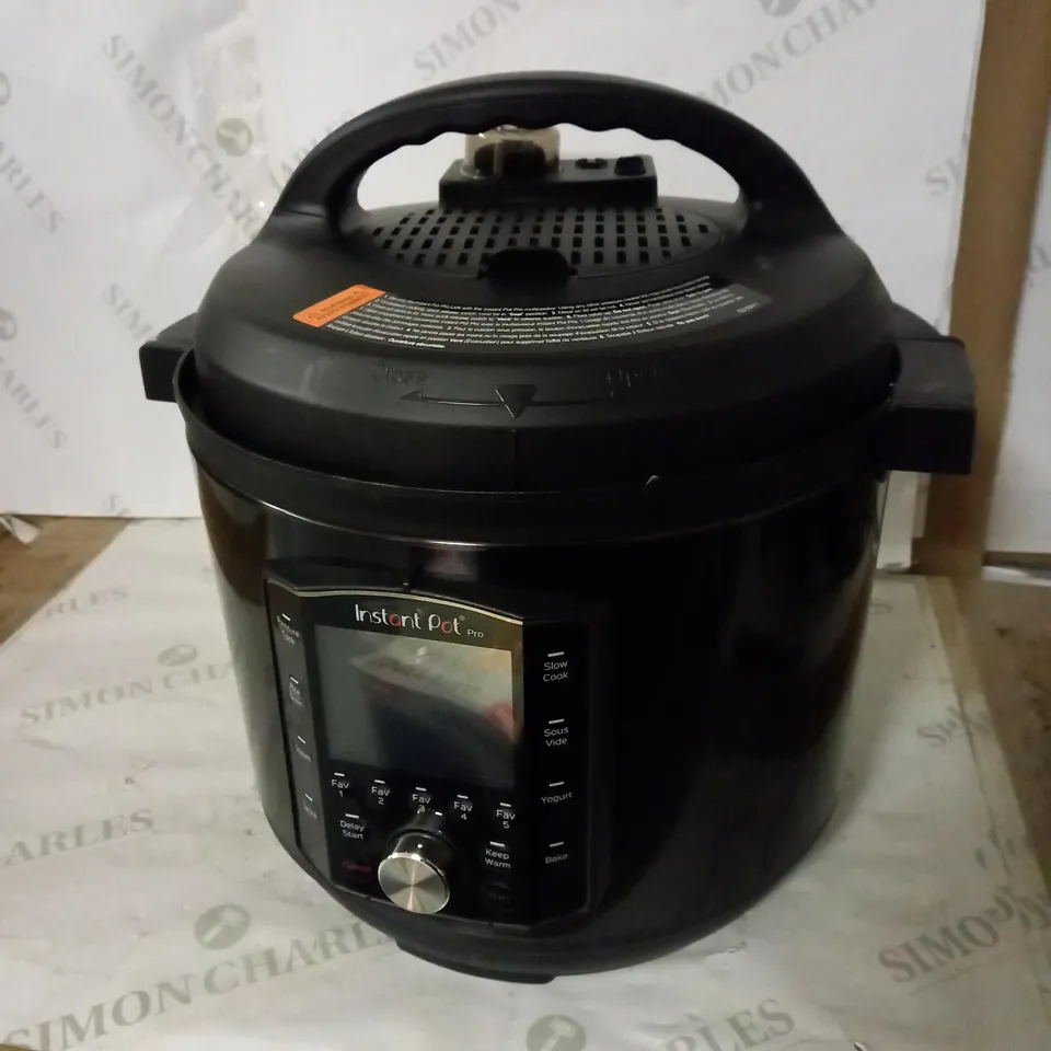 INSTANT POT PRO 10-IN-1 ELECTRIC MULTI FUNCTIONAL COOKER