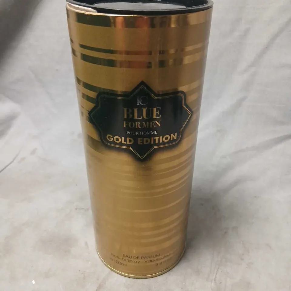 BOXED BLUE FOR MEN POUR HOMME GOLD EDITION 100ML