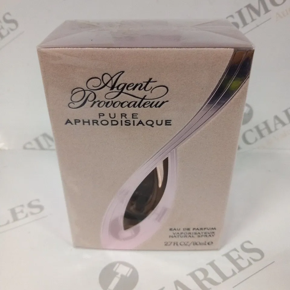 BOXED AND SEALED AGENT PROVOCATEUR PURE APHRODISIAQUE EAU DE PARFUM 80ML