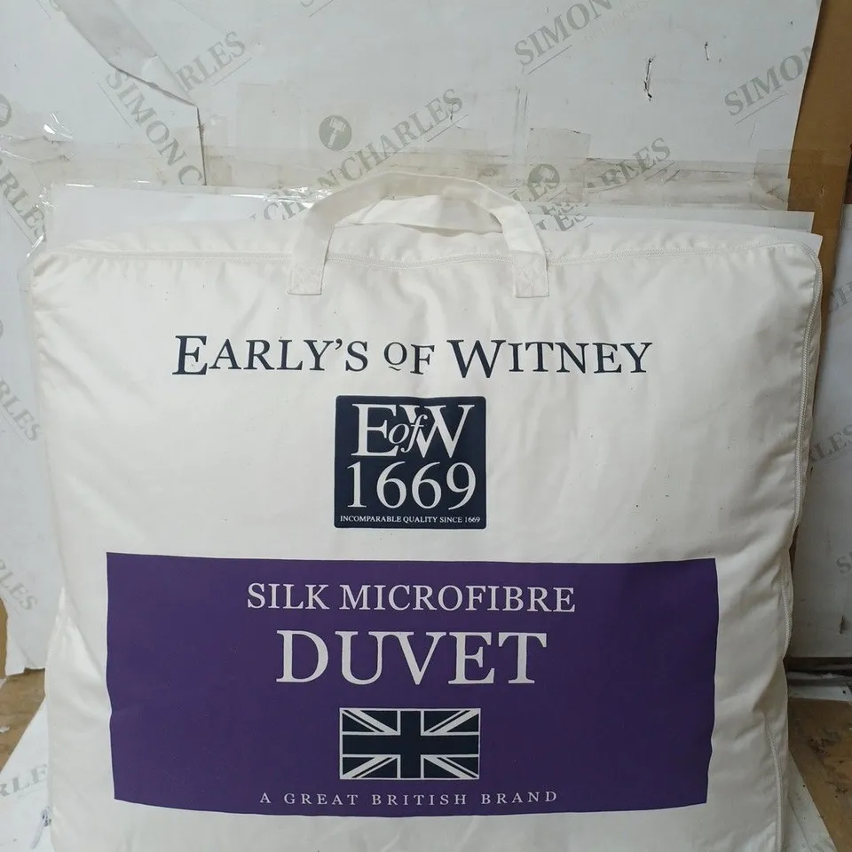 EARLYS PF WITNEY EW OF 1669 SILK MICROFIBRE DUVET - SIZE UNSPECIFIED 