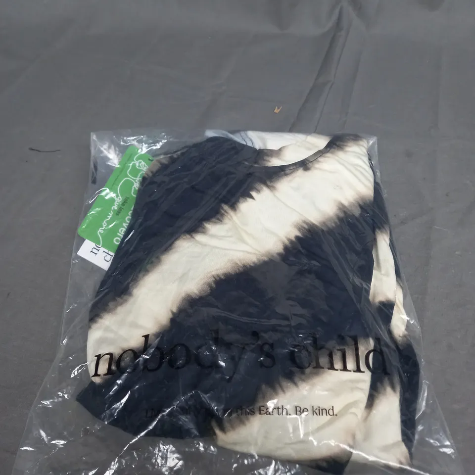 BAGGED NOBODYS CHILD JERSEY MULTI DENVER DRESS SIZE 14