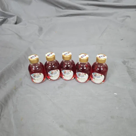 SET OF 5 MINIATURE NEGRONI COCKTAIL BOTTLES 50 ML 