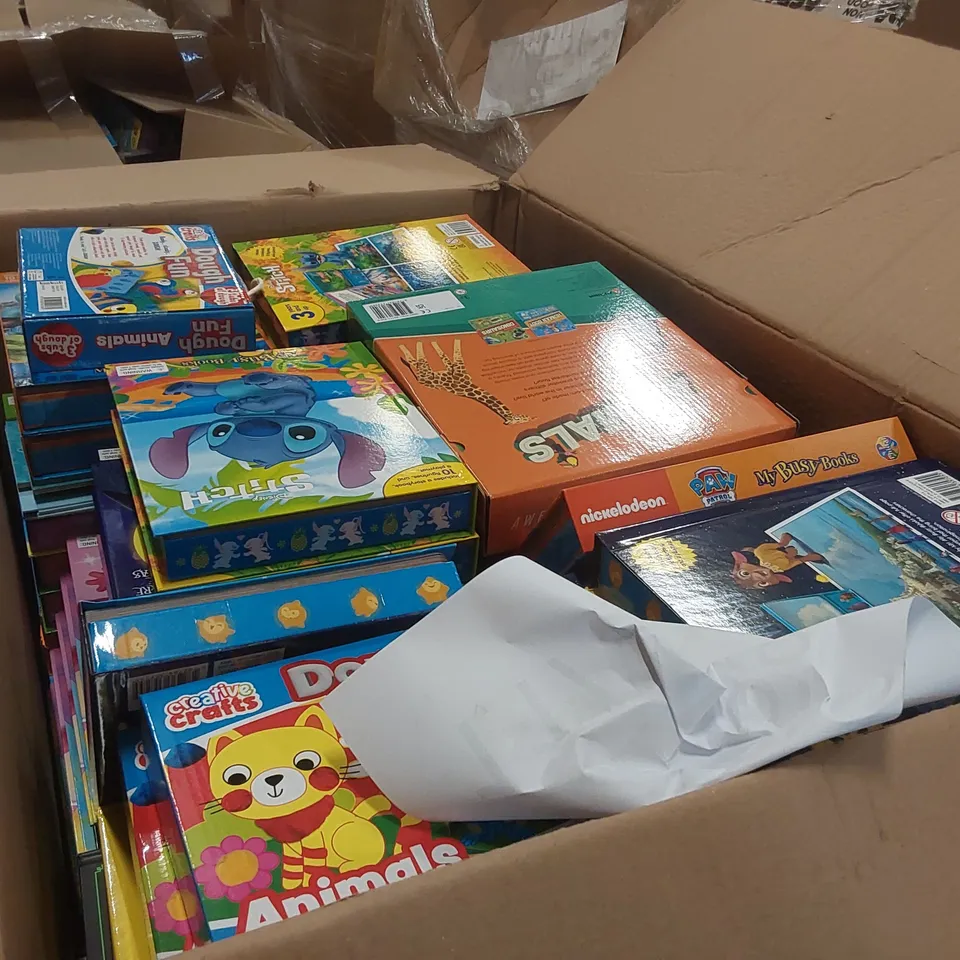 PALLET CONTAINING A LARGE QUANTITY OF ASSORTED CHILDREN'S BOOKS AND RELATED ITEMS