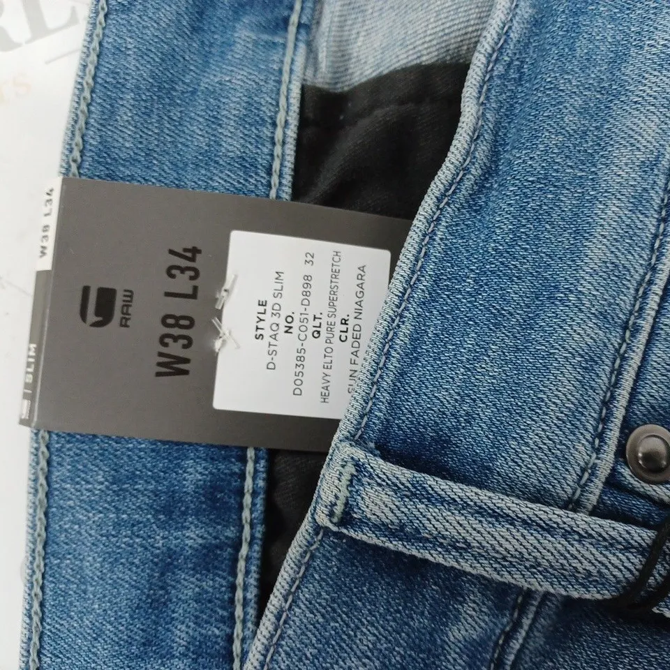 GRAW SLIM LIGHT BLUE JEANS- W38 L34