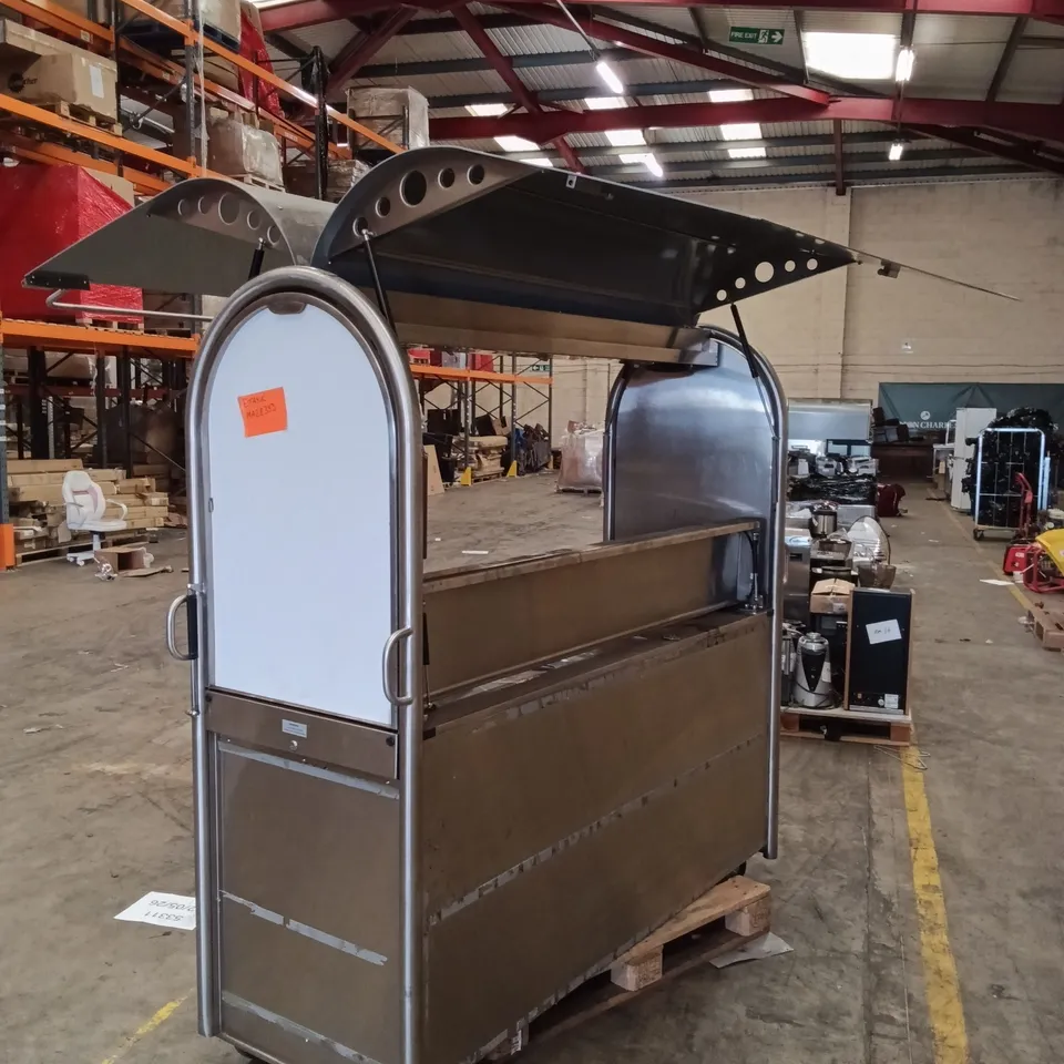 ETANK MOBILE COMMERCIAL COFFEE CART