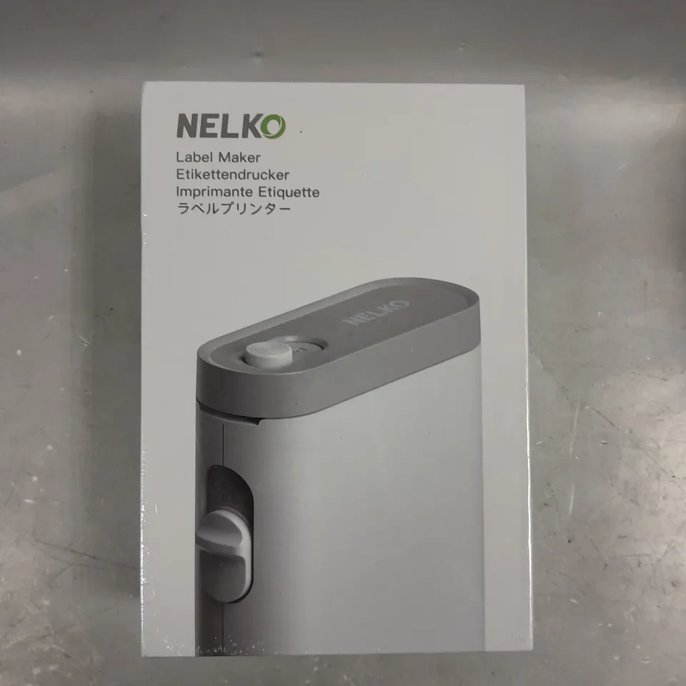 BOXED SEALED NELKO LABEL MAKER 