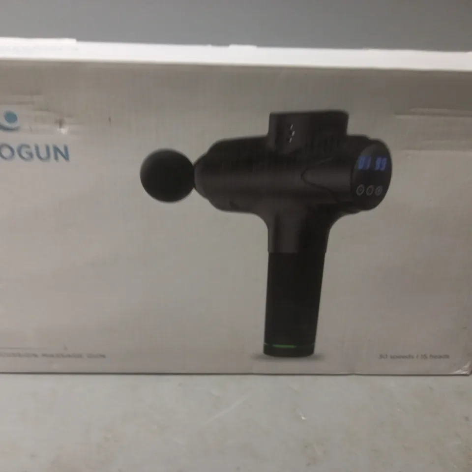 BOXED CHIROGUN PERCUSSION MASSAGE GUN