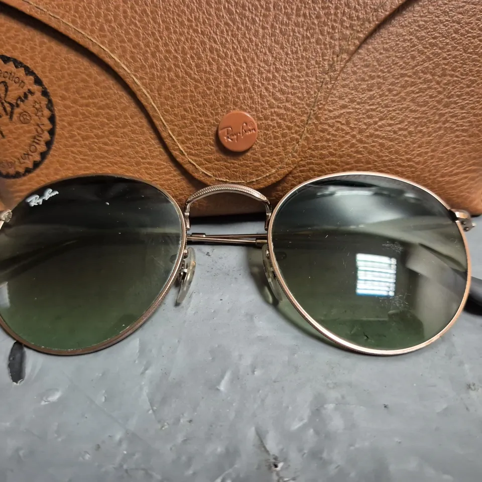 RAY-BAN RB 3447 ROUND MEAL SHADES