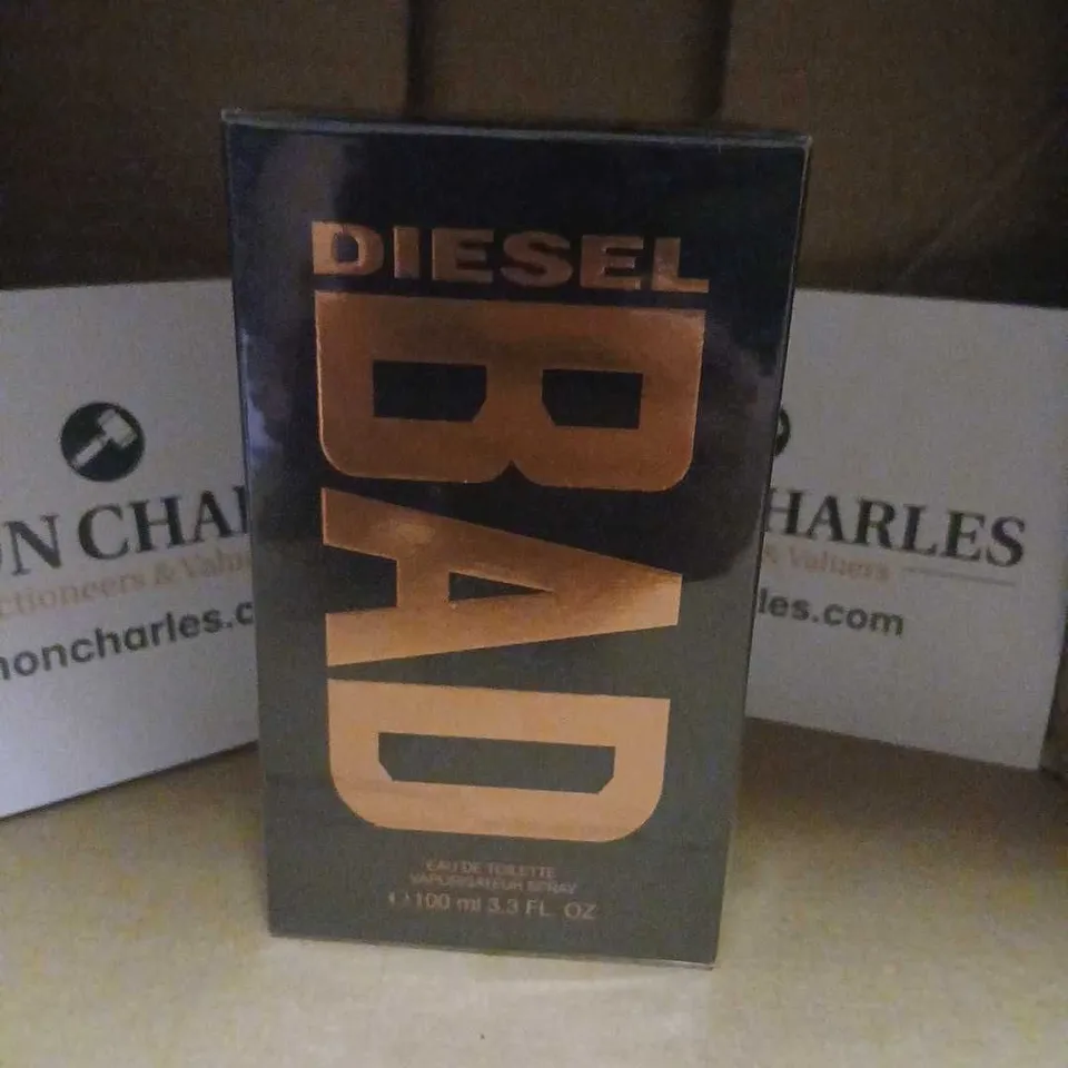 BOXED AND SEALED DIESEL BAD EAU DE TOILETTE 100ML