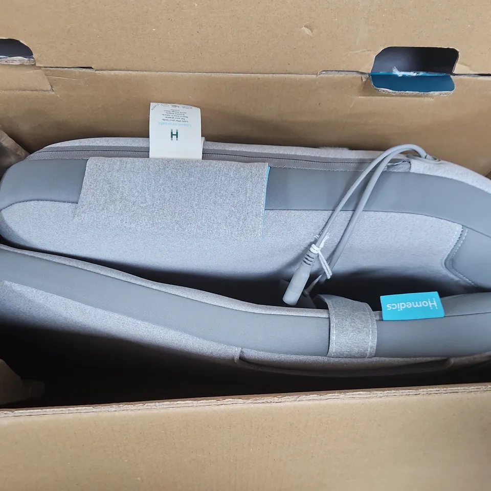 HOMEDICS FULL BODY FLEX MASSAGE CUSHION – GREY, BOXED