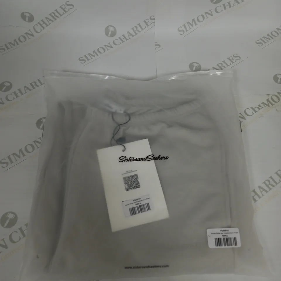 BAGGED SEEKERS SERIES WIDE LEG SWEATPANTS SIZE S