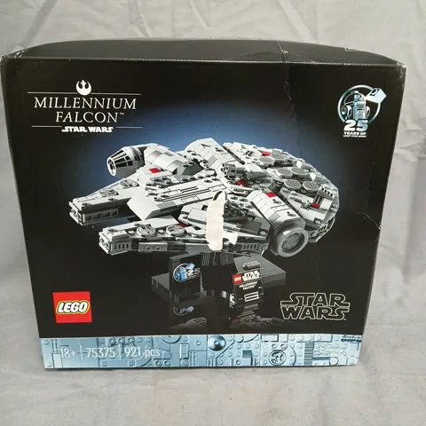 BOXED LEGO STAR WARS MILLENNIUM FALCON 75375