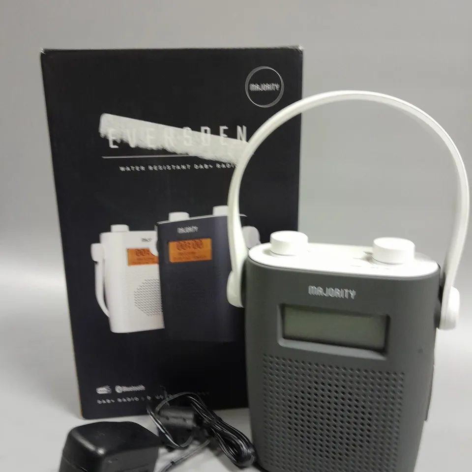 BOXED MAJORITY EVERSDEN DAB+ RADIO BLUETOOTH SPEAKER 