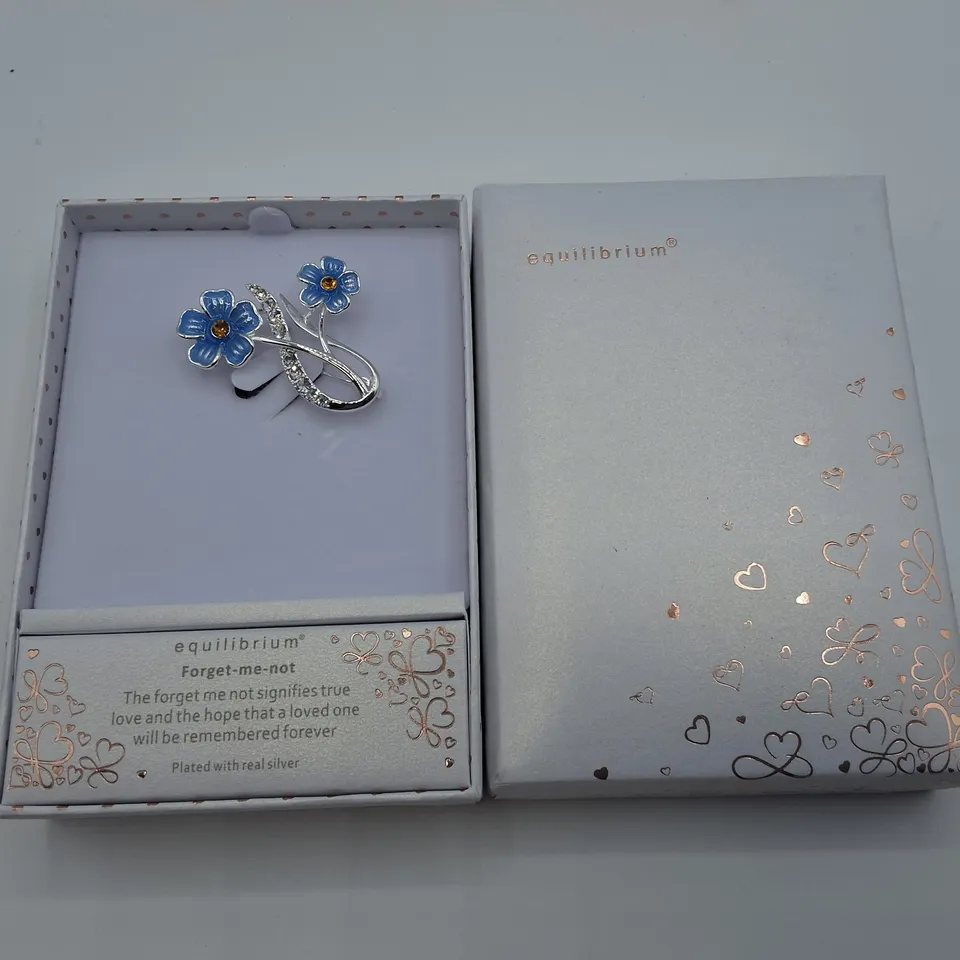 BOXED EQUILIBRIUM FORGET ME NOT BROACH