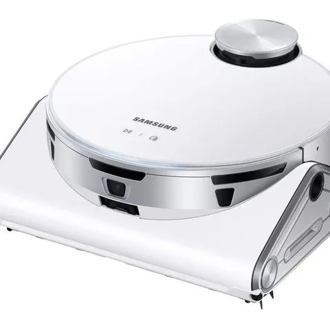 BOXED SAMSUNG JET BOT AI+ VR50T95735W/EU ROBOT VACUUM CLEANER WITH BUILT-IN CLEAN STATION - MISTY WHITE