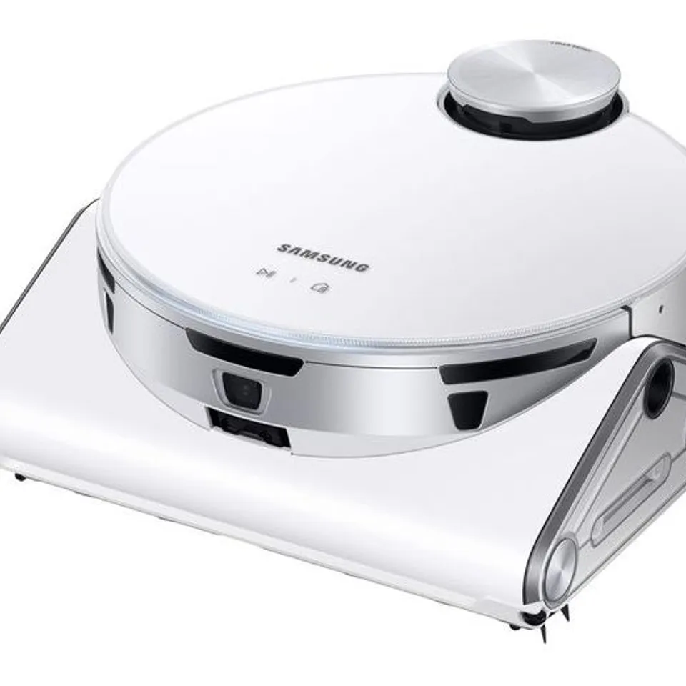 BOXED SAMSUNG JET BOT AI+ VR50T95735W/EU ROBOT VACUUM CLEANER WITH BUILT-IN CLEAN STATION - MISTY WHITE