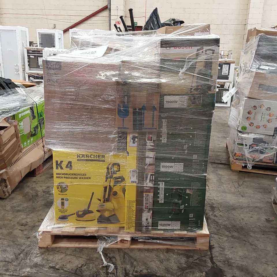 PALLET OF APPROXIMATELY 22  UNPROCESSED RAW RETURN HOUSEHOLD AND ELECTRICAL GOODS TO INCLUDE;