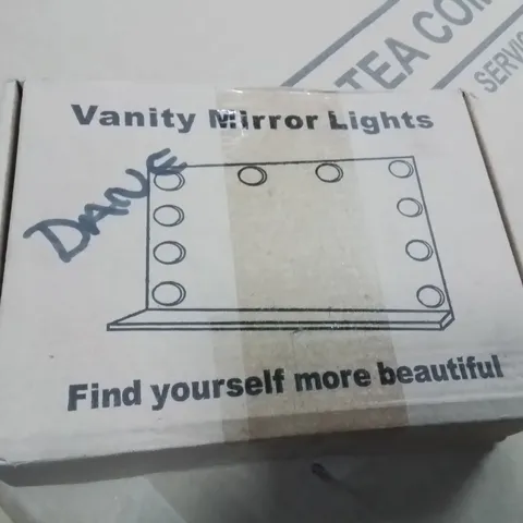 BOXED VANITY MIRROR LIGHTS