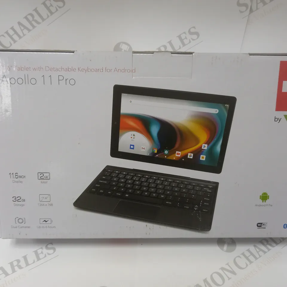 BRAND NEW BOXED VENTURER APOLLO 11 PRO 11.6” TABLET - 32 GB, BLACK