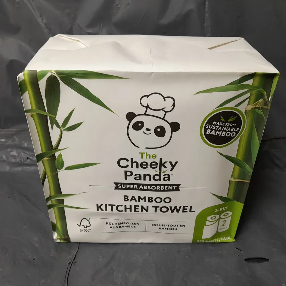 5x THE CHEEKY PANDA BAMBOO KITCHEN TOWEL